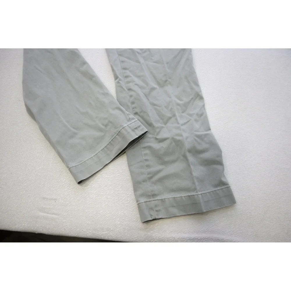 Polo Ralph Lauren Chinos Mens 36x32 Gray Classic Fit Cotton Pants Excellent